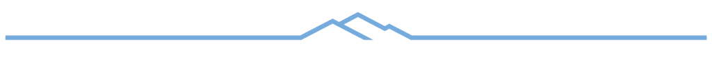 light blue mountain graphic