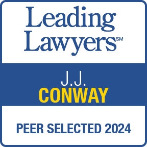 JJ Conway Leading Lawyers Badge 2024