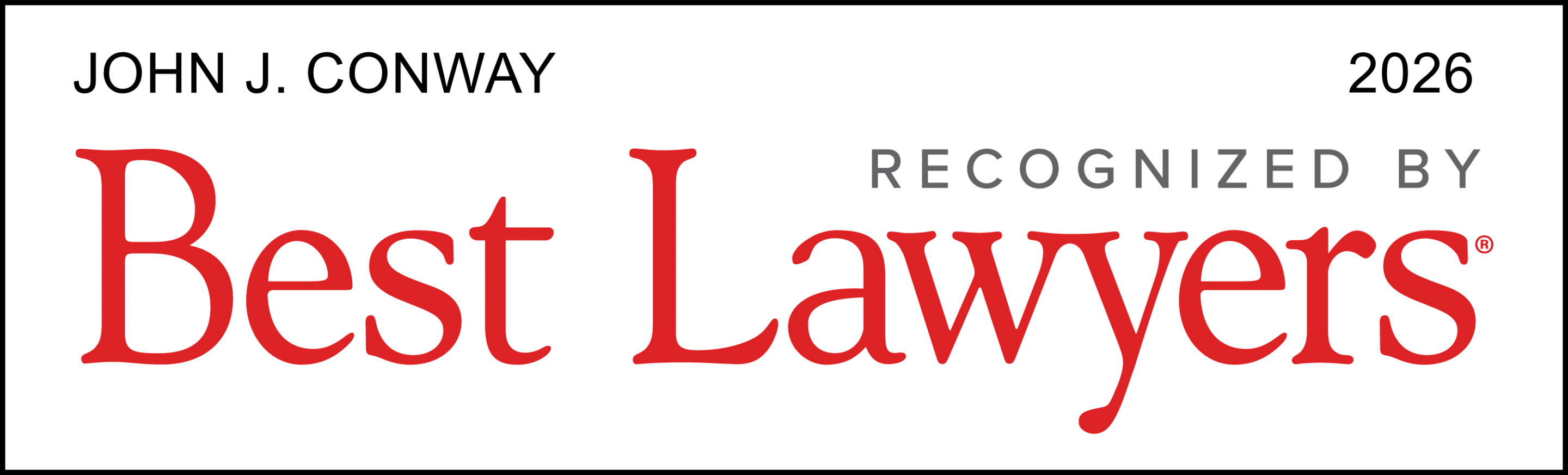 J.J. Conway Law | Home